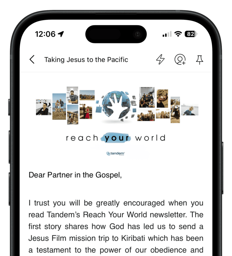 Taking Jesus to the Pacific-portrait